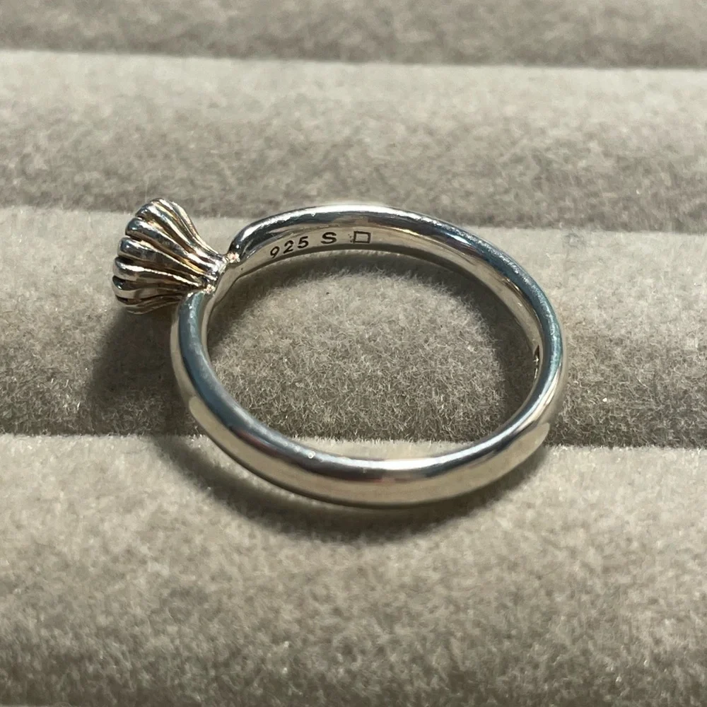 NWOT Elegant Silver and Purple Gemstone Ring - Picture 5 of 6